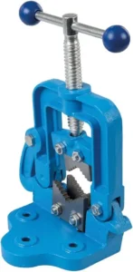 Tornillo de banco con bisagra para tuberías Silverline Tools 609150, para tubos de 12 mm a 60 mm