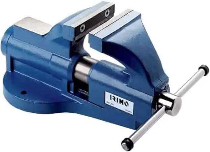 Tornillo de banco Irimo BENCH VICE ROUND FR-125 de 125 mm