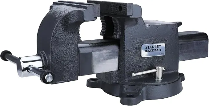 STANLEY Tornillo de Banco de Carga ligera con capacidad 100mm