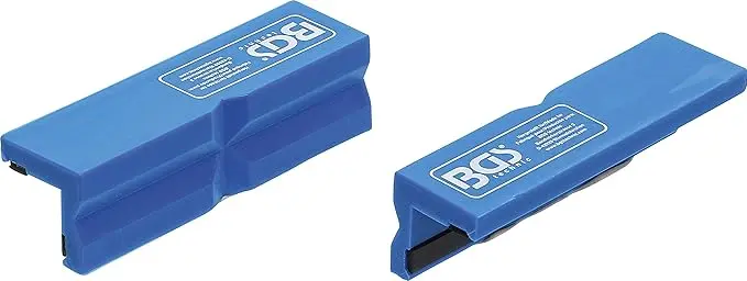 Mordazas BGS 9796 de plástico para tornillo de banco, 100 mm