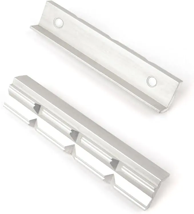 Mordazas GSR de aluminio para tornillo de banco, 150 mm