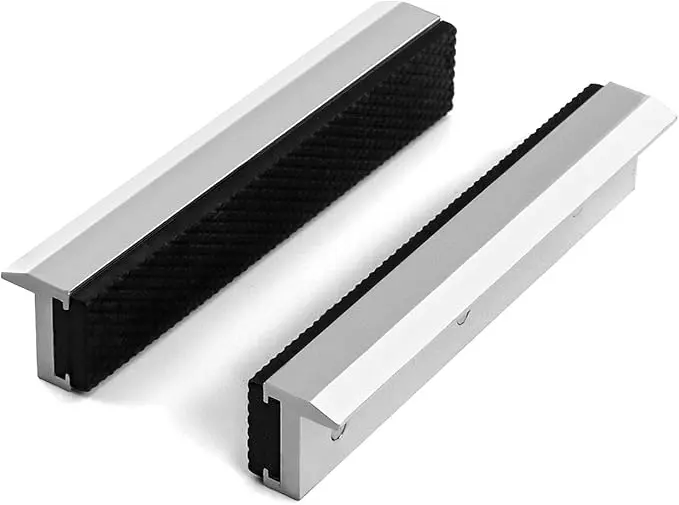 Mordazas QWORK para tornillo de banco, 150 mm, aluminio y nailon